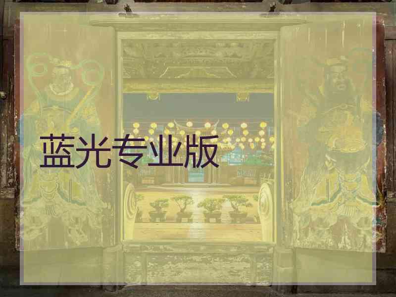蓝光专业版