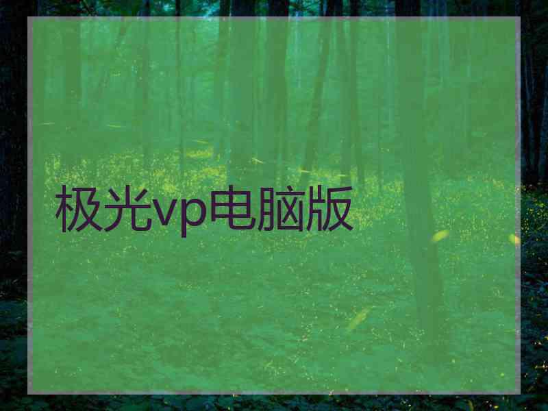 极光vp电脑版