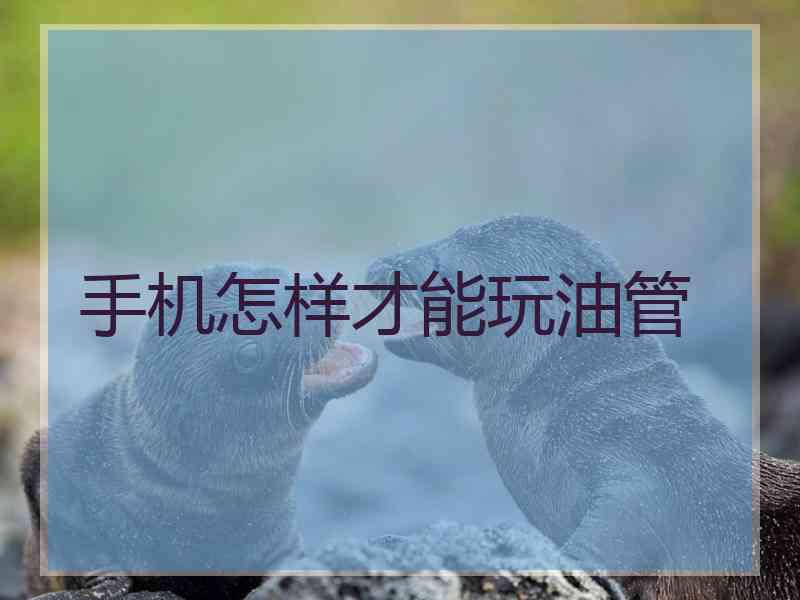 手机怎样才能玩油管