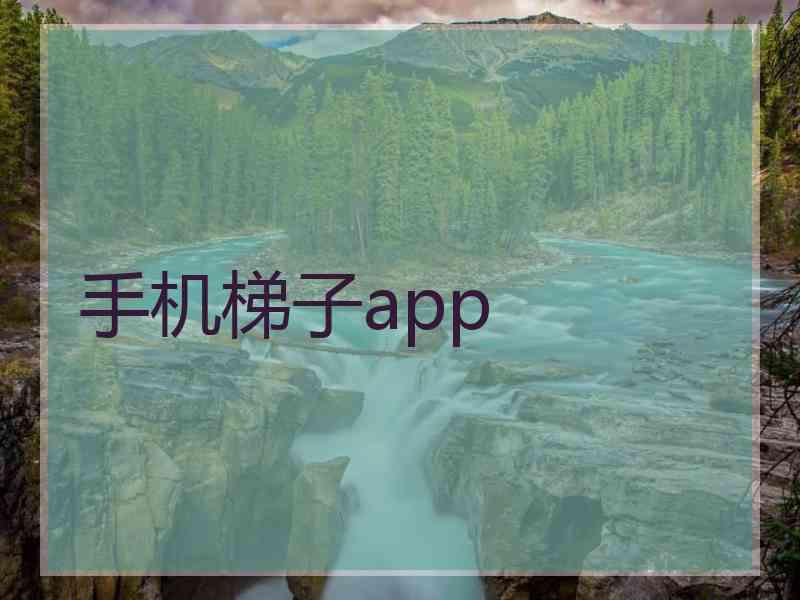 手机梯子app