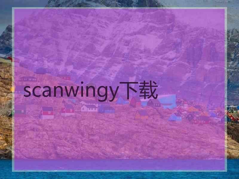 scanwingy下载