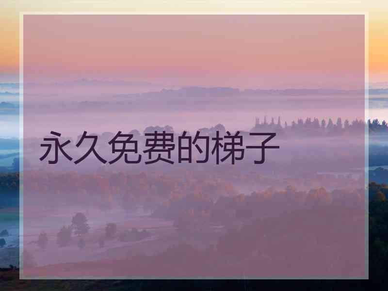 永久免费的梯子