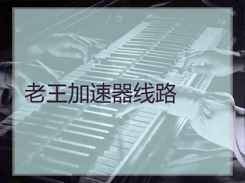 老王加速器线路