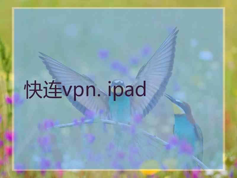 快连vpn. ipad