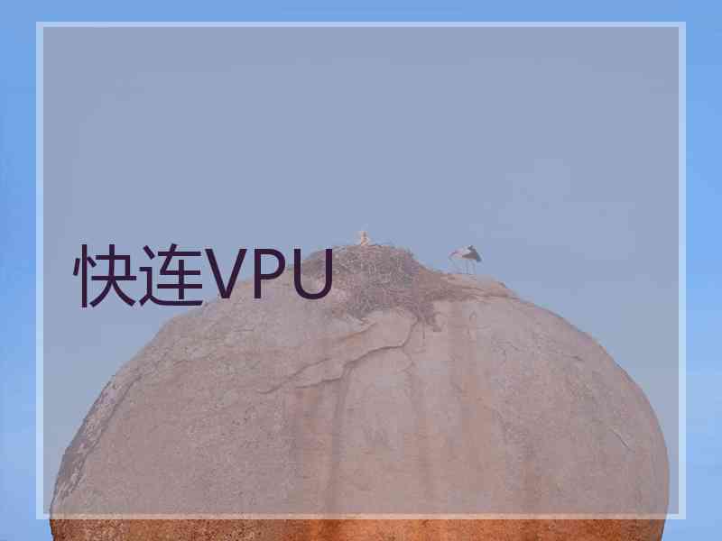 快连VPU