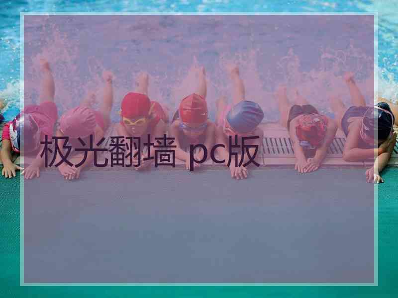 极光翻墙 pc版