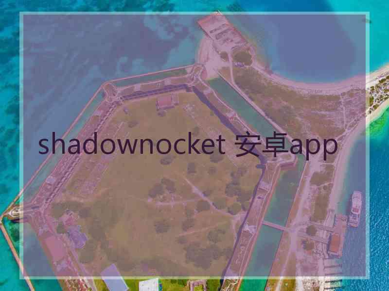 shadownocket 安卓app