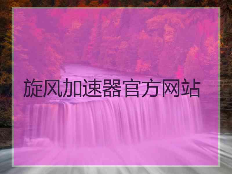 旋风加速器官方网站