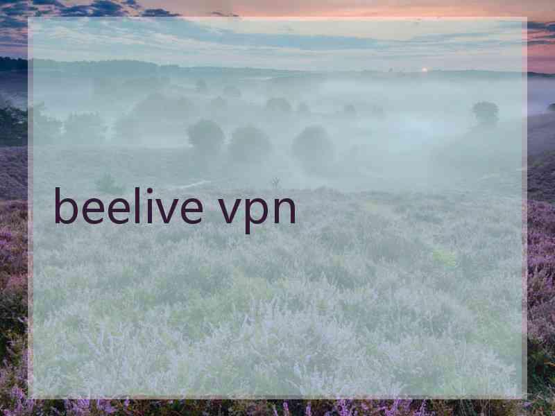 beelive vpn