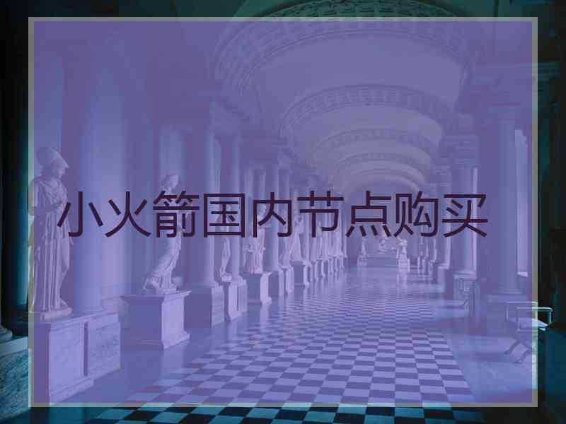 小火箭国内节点购买