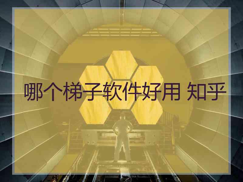 哪个梯子软件好用 知乎