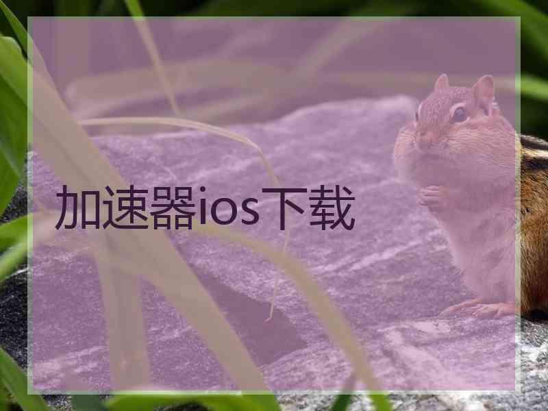 加速器ios下载