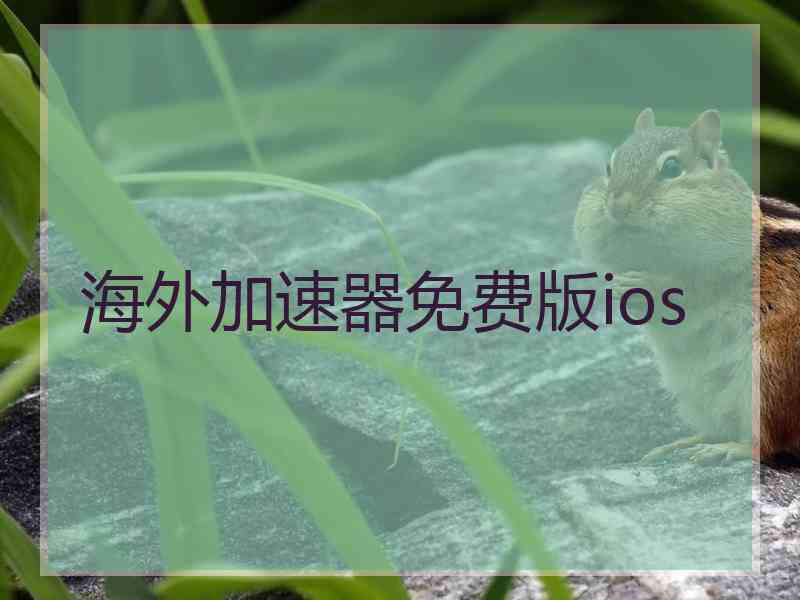 海外加速器免费版ios